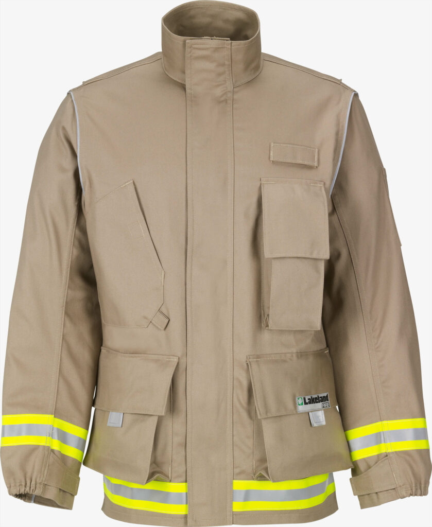 EXTRACTION JACKET TAN 9.0 FYRBAN L | Banner Fire Equipment Inc