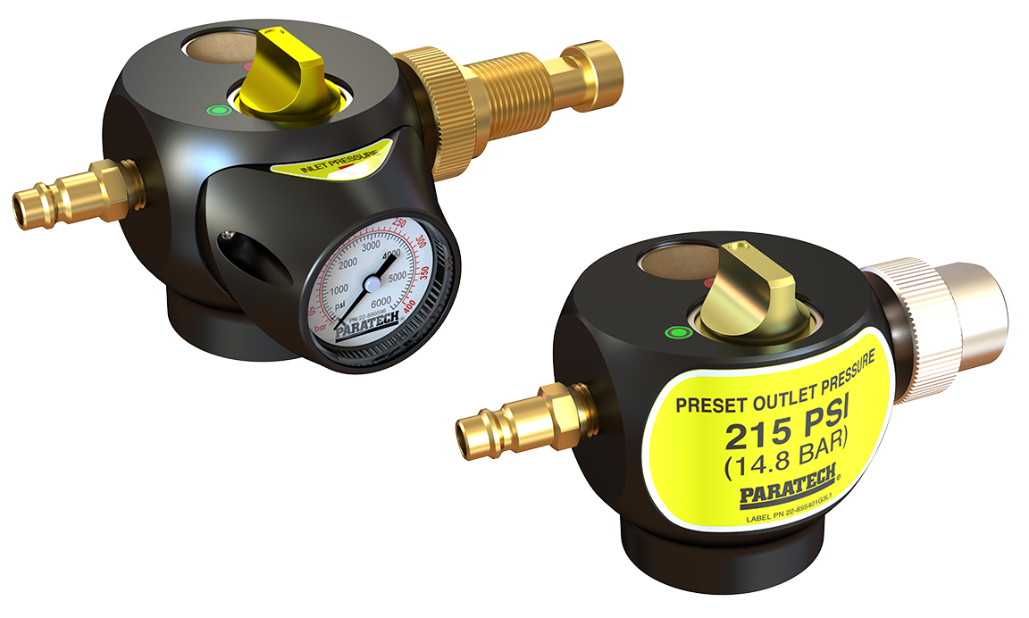 Preset Air Regulator CGA 200 psi Banner Fire Equipment Inc