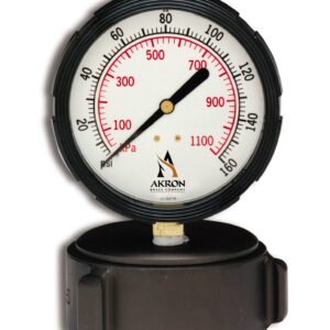 2.5 Cap Gauge 160psi NST Swivel