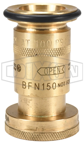 Brass Industrial Fog Nozzle 1.5″ NPSH thread | Banner Fire Equipment Inc