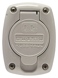 Super Auto Eject Cover, White