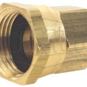 Adapter F GHT Swiv x F NPT Brass