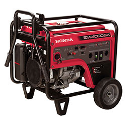 Honda Generator, 4000w, 8hp, recoil/elect. start