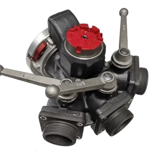 3-way Gated Wye 5" Storz lock x (3) 2.5" NH male w