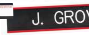METAL LABEL HOLDER