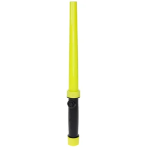 Traffic wand - Yellow Lens / Black Handle - 3 AAA