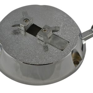 Chrome Quic-loc mounting plate, 1" NST