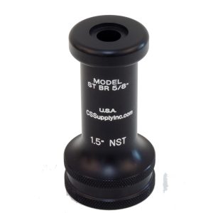 1.5" Straight Smooth Bore Nozzle 5/8" Outlet, 1.5"