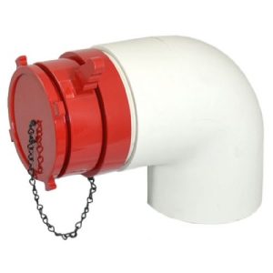 6" PVC to 6" NH Female Dry Hydrant Adaptor w/ Plug
