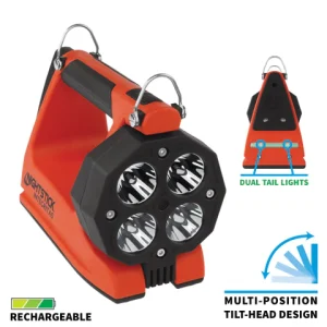 Intrinsically Safe Rechargeable Lantern - Red