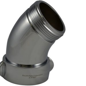 Elbow 30 deg 2.5"F NH Swivel x 2.5" M NH CP