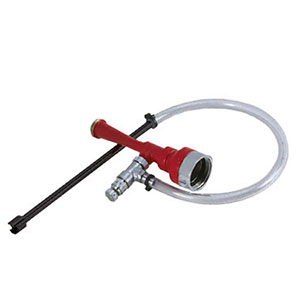 241-95 Foam Eductor 1.5x1.5NH Painted w/Chrome Trm
