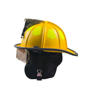 Yellow USTLW Helmet W/ Bourkes